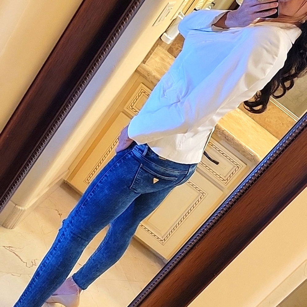 212 Collection White Blazer,  Sz 2 - Picture 11 of 16
